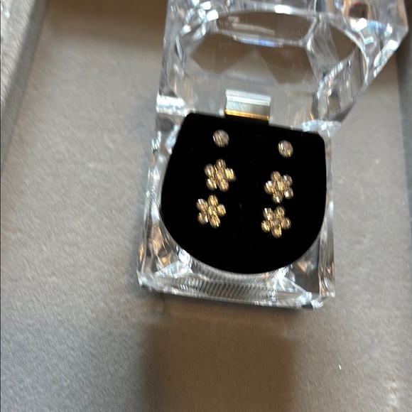 Jewelry - Elegant silver Flower Stud Earrings